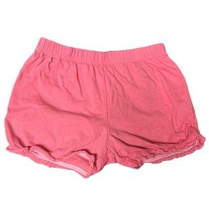 Carter's Toddler Baby Girls Pink Ruffle Short Shorts Size 12M Cotton